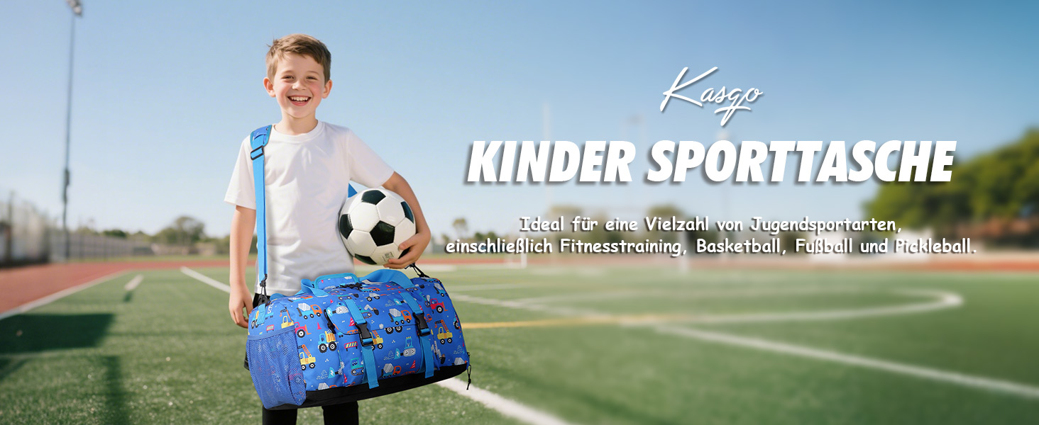 Спортивна сумка для дітей, дорожня сумка, мішок-сумка, спортивна сумка для плавання, для хлопчиків та дівчаток, водовідштовхувальна, сумка-мішок для перевезення ручною поклажею, сумка-мішок для подорожей на вихідні з відділенням для взуття, блакитна