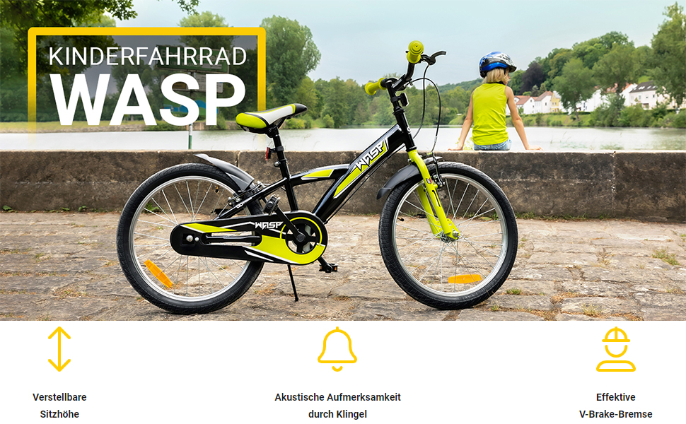 Дитяче велосипед Actionbikes Wasp 20