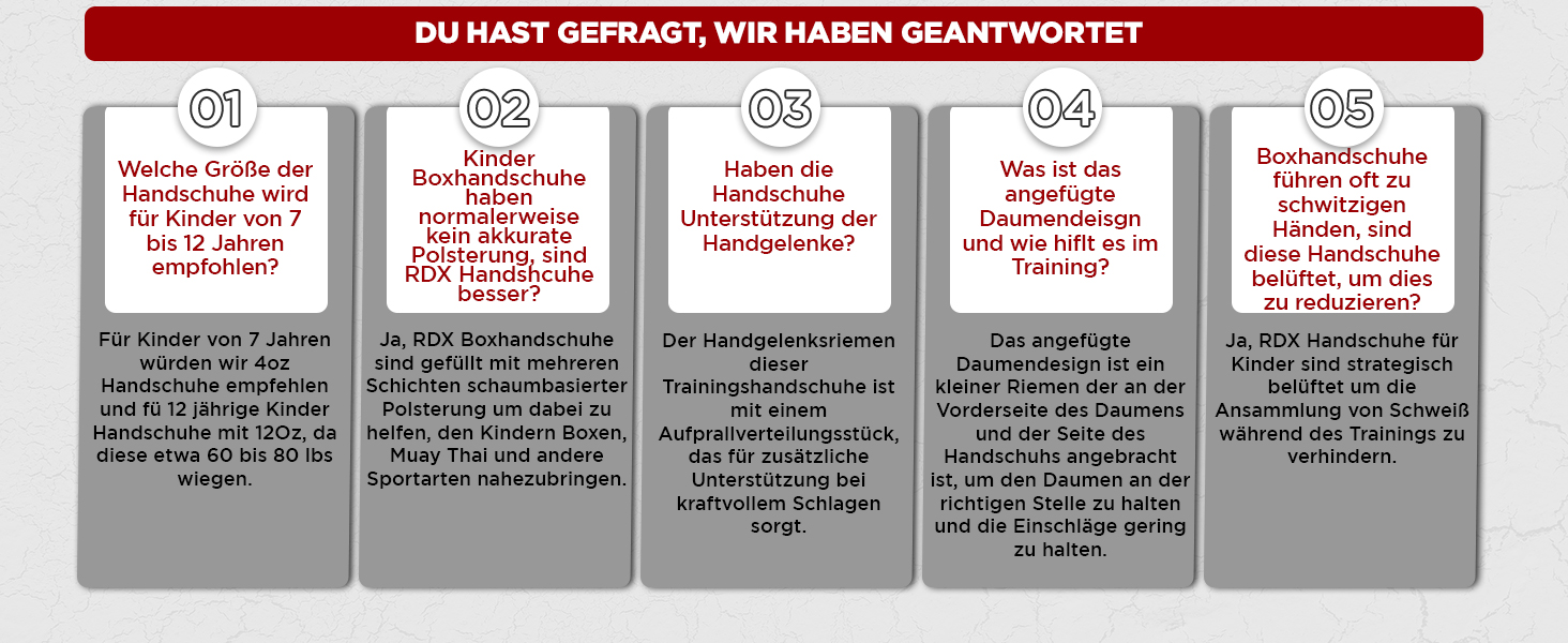 Дитячі боксерські рукавички RDX 6oz/4oz для тренувань, спарингу, кікбоксингу, MMA, чорного кольору