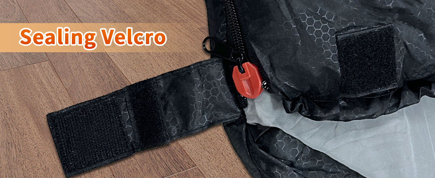 Сплячий мішок Outdoor для дорослих, зимовий, водонепроникний, 3-4 сезони, з компресійним мішком, 0℃, чорний, 220x85 см