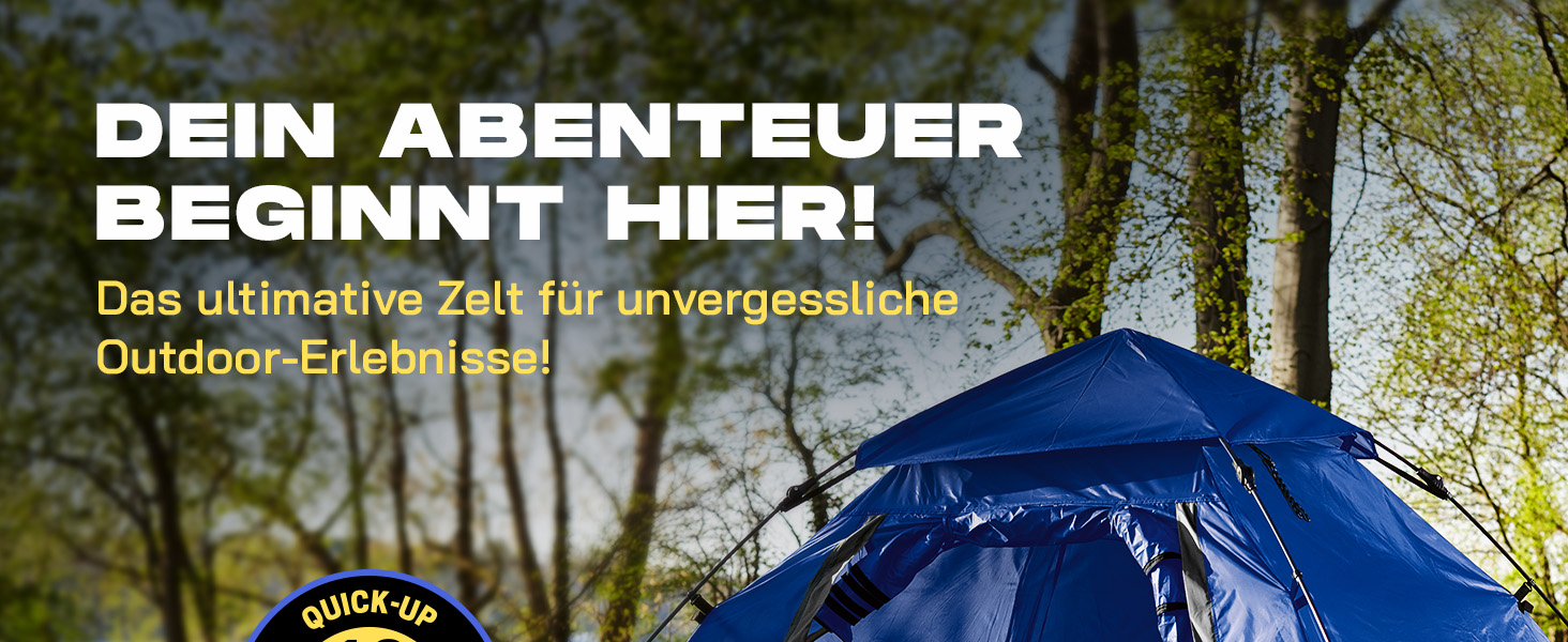 Намет Lumaland Outdoor Pop Up Kuppelzelt для кемпінгу, подорожей та фестивалів (2-3 особи), сірий