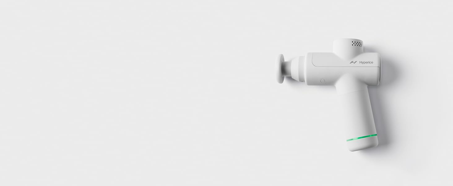 Масажна пістолет Hypervolt Go 2 Чорний: портативний, бездротовий, з технологією Quiet-Glide