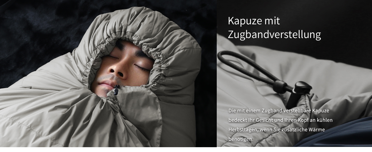 Спальник Litume Ultra Kompakt пуховий для літа та 3 сезонів, 700+ Fill Power, ультралегкий мумія, для туризму, подорожей, кемпінгу, рюкзаків, дорослих, Outdoor (10°C)