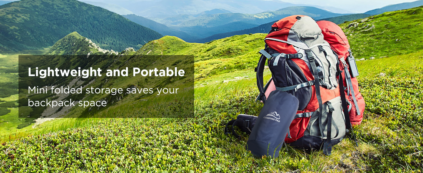 Килимок для кемпінгу Elegear Isomatte 2 особи, надувний, 120x200 см, для туризму та відпочинку на природі