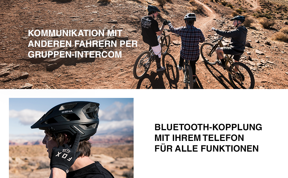 Шолом Sena M1/M1 EVO Smart MTB з Bluetooth для музики, GPS, дзвінків