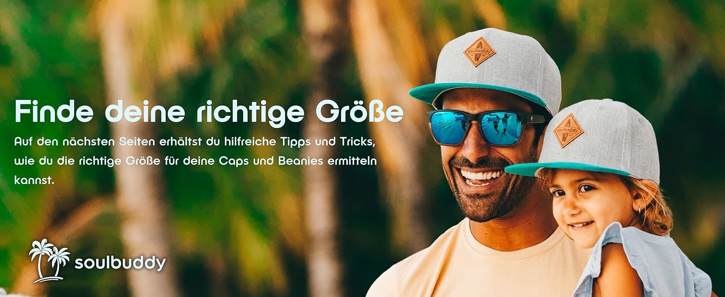 Набір бейсболок Soulbuddy для батька та сина (2 шт) — сімейна кепка Snapback для чоловіків та дітей, сіро-блакитний колір