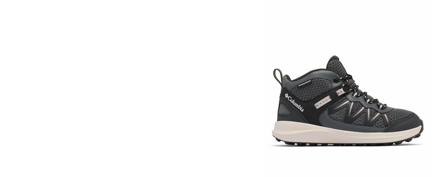 Черевики трекінгові Columbia Peakfreak Rush Mid Waterproof для дітей, чорні