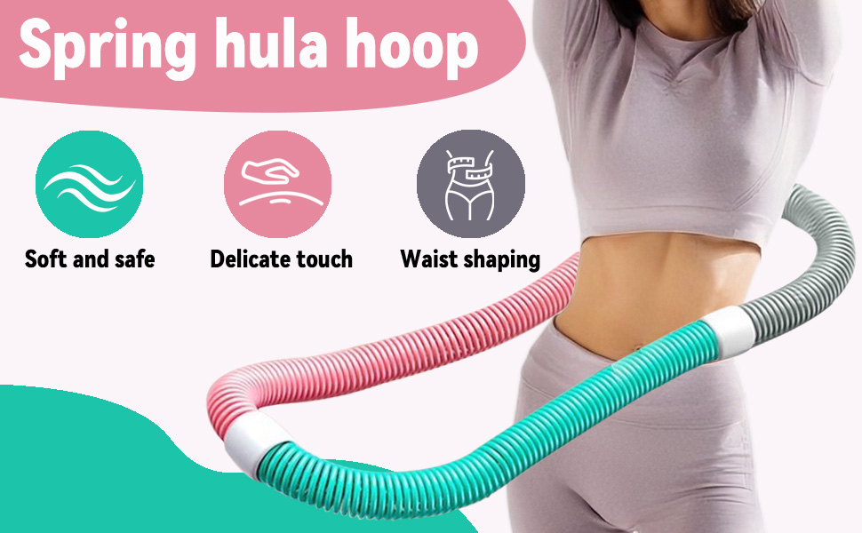 Hula Hoop для дорослих 1.2 кг, обтяжений фітнес-обруч з розбірною конструкцією. М'який обруч для дому, спортзалу, школи. (Для досвідчених)