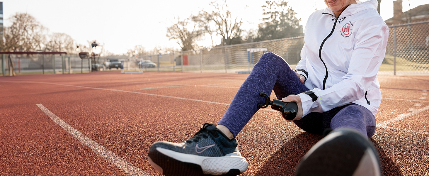 Масажер для м'язів BOB AND BRAD Q2 Plus з підігрівом: компактний, тихий, з сумкою, для розслаблення м'язів