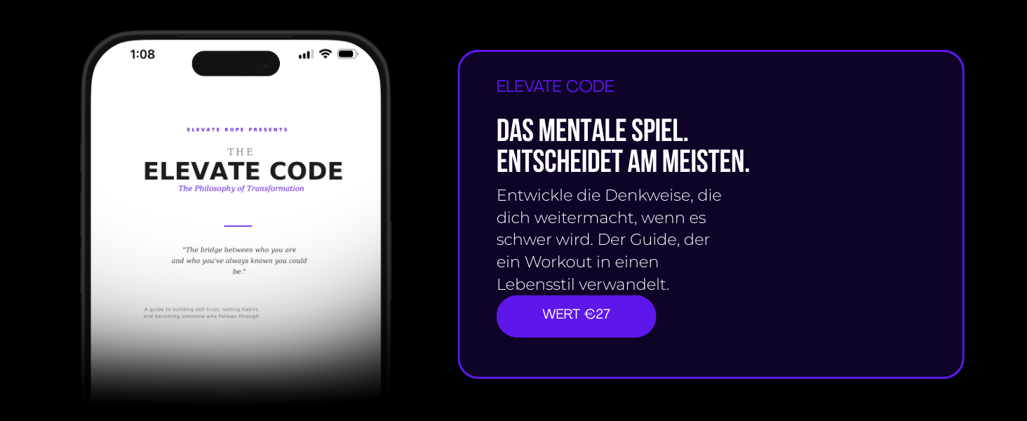 Професійний стрибковий канат Elevate Speed Rope MAX з міцного ПВХ та нейлоновим сердечником, 5 мм, до 3 метрів, рожевий
