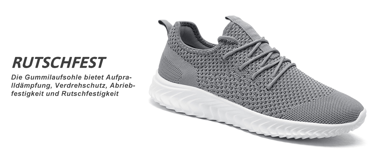 Чоловічі кросівки для бігу QIJGS: стильні та зручні для занять спортом та повсякденного носіння. Розмір 44 EU, колір чорний