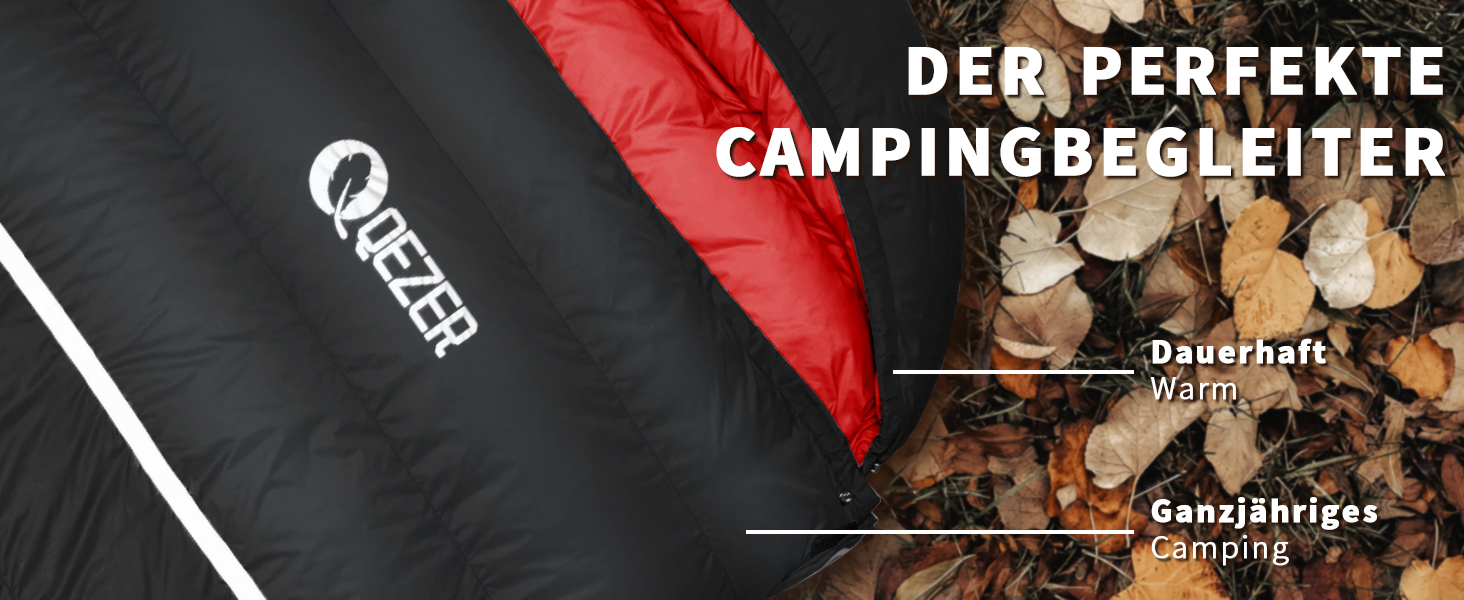 Спальний мішок пуховий, 4-сезонний, зимовий -3°C до -20°C. Підходить для кемпінгу, походів та відпочинку на природі для дорослих та дітей. Чорний, температурний режим -3°C до -12°C