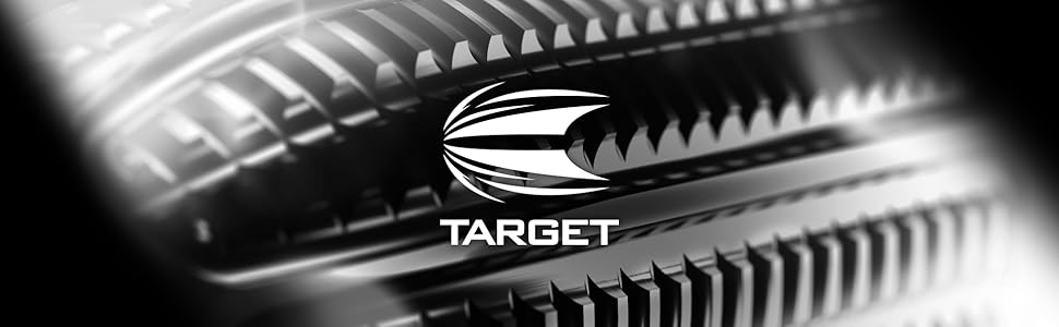 Освітлення Target Darts Corona Vision, чорний каркас, білий LED