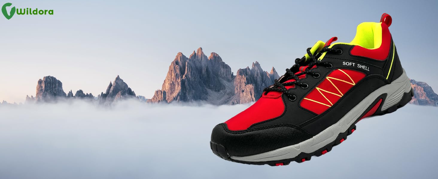 Чоловічі та жіночі трекінгові черевики Softshell для хайкінгу та трейлраннінгу (42 EU, Королівський зелений)