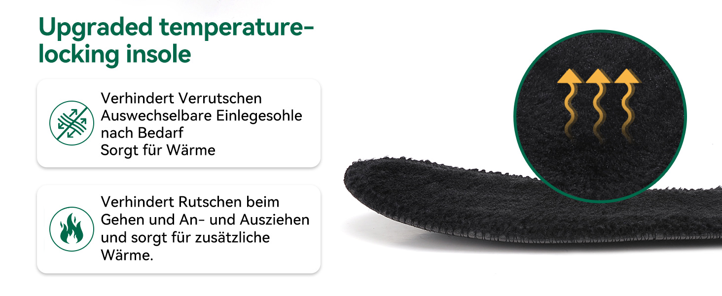 Зимові черевики чоловічі та жіночі – теплі, з підкладкою, зимові чоботи, чоботи для снігу, легкі, неслизькі, для активного відпочинку, трекінгу, снігу та повсякденного носіння, 38 EU, Хакі Gb189