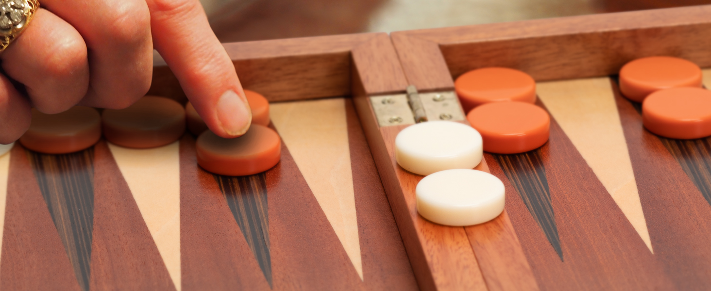 Набір для гри в бейсбол Pasadena від Yellow Mountain Imports з дерев'яними вставками - 38,5 см, акрилові фішки та дерев'яні кубки