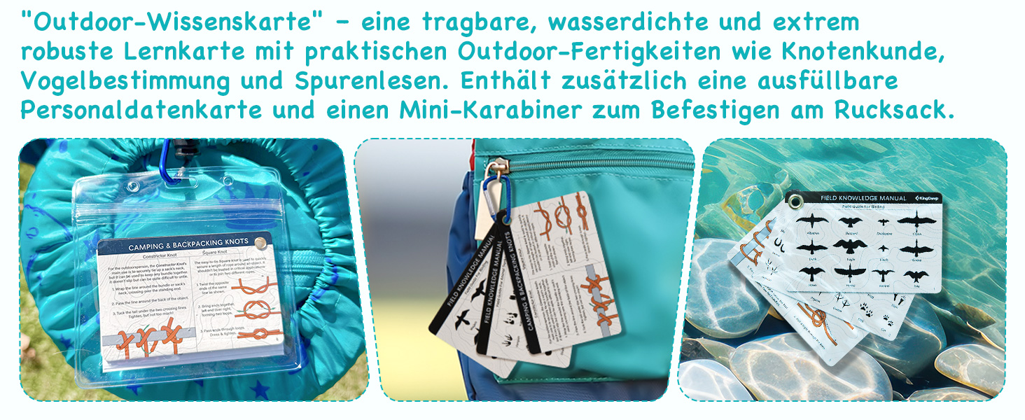Сплячий мішок KingCamp для дітей, фланелевий, легкий, водонепроникний, компактний, зимовий, 4 сезони, для кемпінгу, підходить для дітей до 140 см, комфортна температура: 7°C, регульована довжина