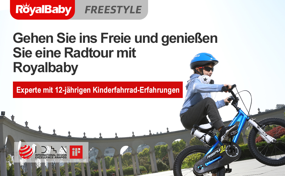 Велосипед дитячий BMX Royal Baby для хлопчиків і дівчаток