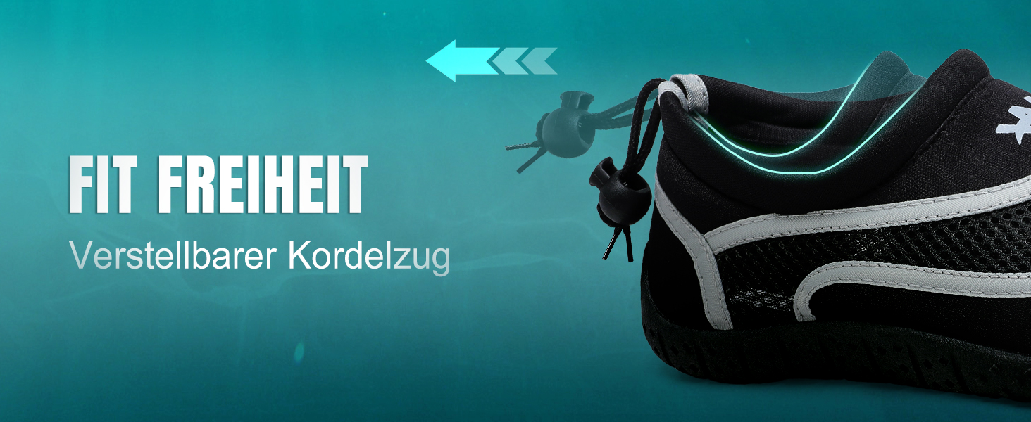 Водні черевики WateLves: дихаючі, швидковисихаючі, унісекс, для плавання, пляжу, басейну, розмір 39 EU, блакитний