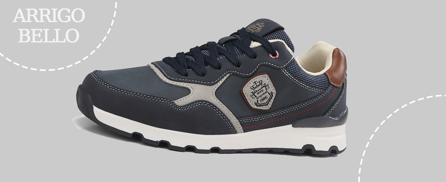 ARRIGO BELLO Чоловічі кросівки: зручні прогулянки та робота на відкритому повітрі. Легкі, розмір 41-46, колір блакитний.