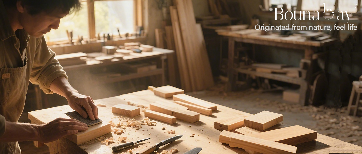 Паралелетки для калістеніки з дерева, неслизькі ручки для віджимань, обладнання для турніку та калістеніки Bounabay, турнік для підтягувань, велика чорна штанга для віджимань