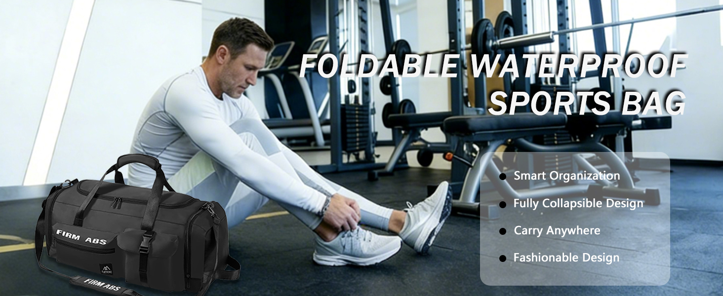 Спортивна сумка Flintronic 65L для тренувань та подорожей з відділенням для взуття та мокрих речей, функція рюкзака, рожева