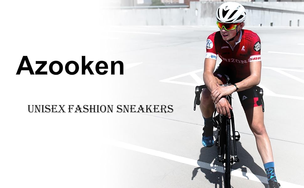 Кросівки для бігу Azooken: чоловічі та жіночі, для занять спортом, джогінгу, тенісу, бігу по вулицях, активного відпочинку, фітнесу, трейлраннінгу. Розміри 36-47. Кольори: білий, синій, чорний.