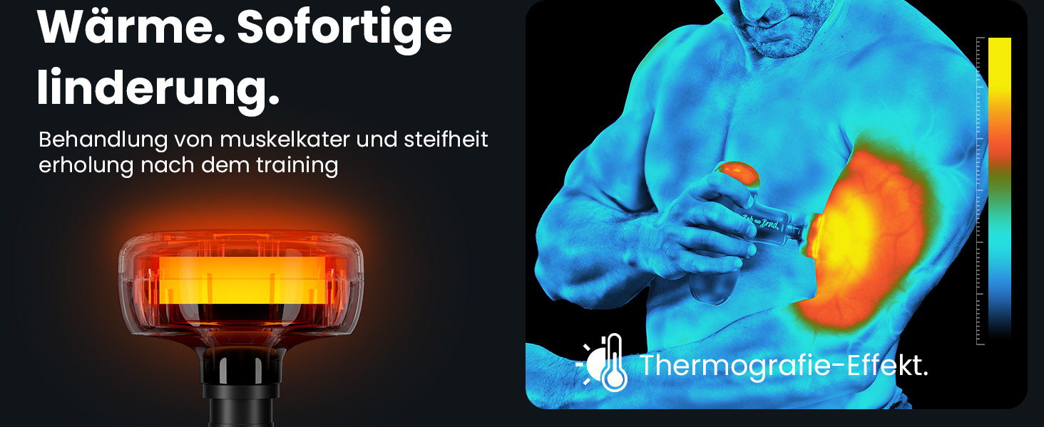 Масажер для м'язів BOB AND BRAD Q2 Plus з підігрівом: компактний, тихий, з сумкою, для розслаблення м'язів