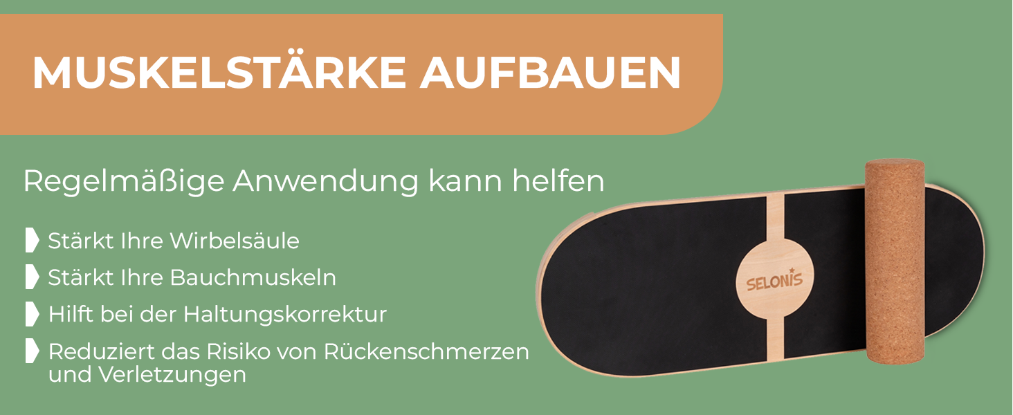 Балансборд дерев'яний для дорослих та дітей: тренування координації, фізіотерапія, серфінг, скейтборд, фітнес, кросфіт, йога. З матом та без. 80x30 см. Натуральне дерево