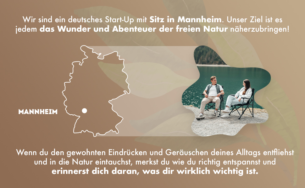 Складний туристичний стілець NaturBummler Cloud Sit+ сірий-чорний: для кемпінгу, риболовлі, відпочинку на природі. Макс. вага: 150 кг