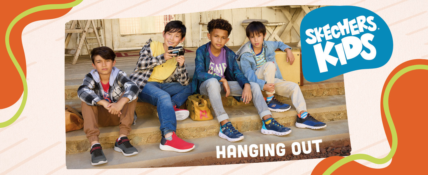 Дитячі кросівки Skechers Go Run 600 Baxtux, 37 EU, темно-синій, сітка, синтетика, оздоблення лайм