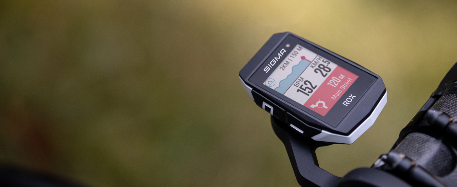 Велокомп'ютер SIGMA ROX 11.1 GPS, 150 функцій, сумісний з Komoot та e-bike