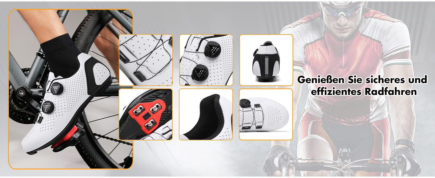 Велосипедні шкарпетки для чоловіків та жінок | Шкарпетки для шосе, Peloton та Indoor Cycling | Легкі та дихаючі, 41 EU, білі