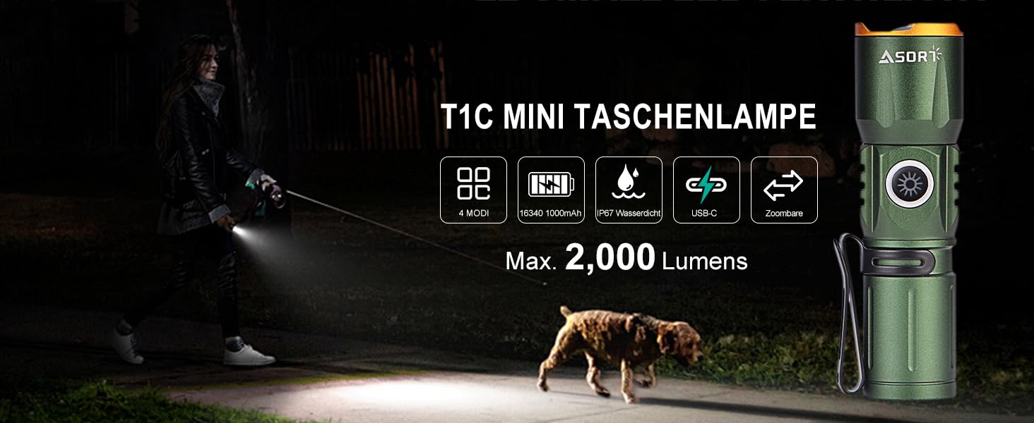 Ліхтар налобний LED акумуляторний надпотужний 500000 люмен, Zoom, USB, 6 режимів, водонепроникний IPX67, для кемпінгу, туризму, надзвичайних ситуацій (T1c)