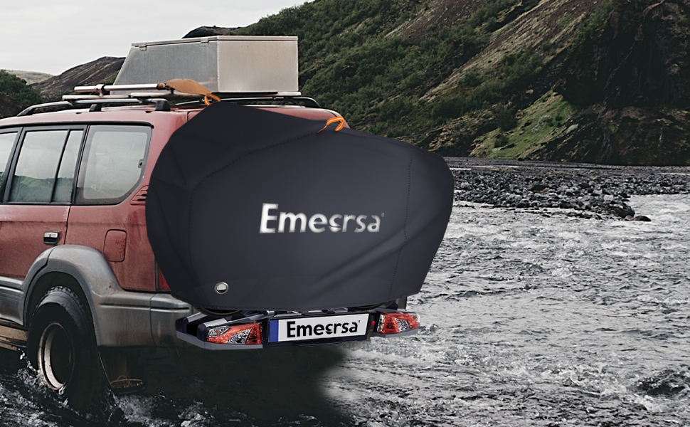 Водонепроникний чохол для велосипеда Emersa 600D Oxford, 180x70x110 см, для 1 велосипеда, темно-синій