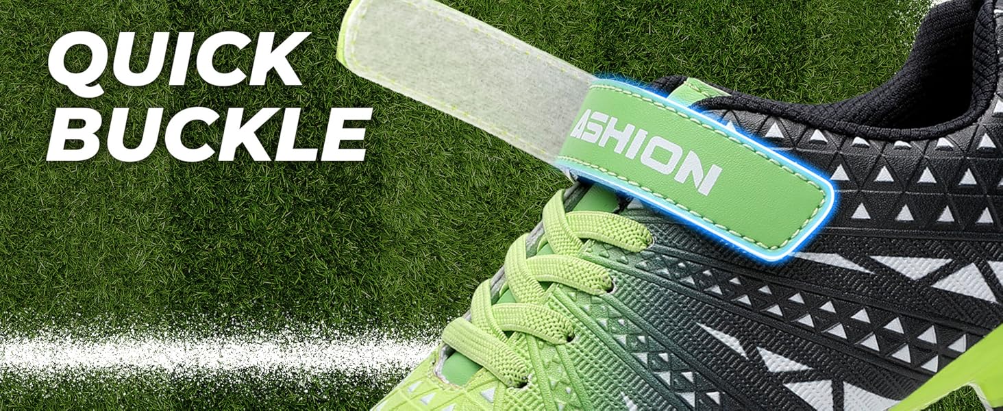 Дитячі футбольні бутси ASHION для футболу та активного відпочинку (39 EU, синій/зелений)