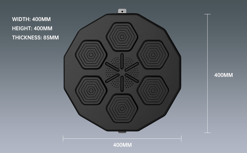 Музична Bluetooth-боксерська машина, Електронна музична боксерська машина, Розумна музична боксерська машина, Боксерське обладнання для тренування коробки, Настінна мішень боксерська машина, Настінний боксерський тренажер для домашніх вправ для зняття стресу Professional