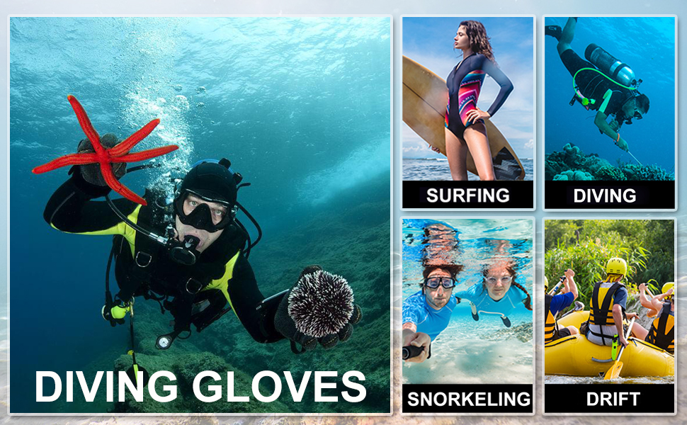 Водонепроникний гідрокостюм ABPOK, 5 мм, з терморукавичками, антиковзаюча підошва, регульований пояс, для снорклінгу, плавання, дайвінгу, водних видів спорту, чоловічий та жіночий, XL