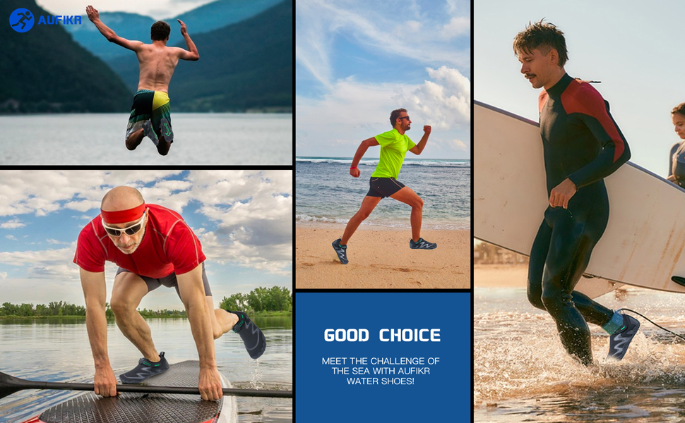 Чоботи для плавання та водних видів спорту: чорні, 41 EU (для жінок та чоловіків)