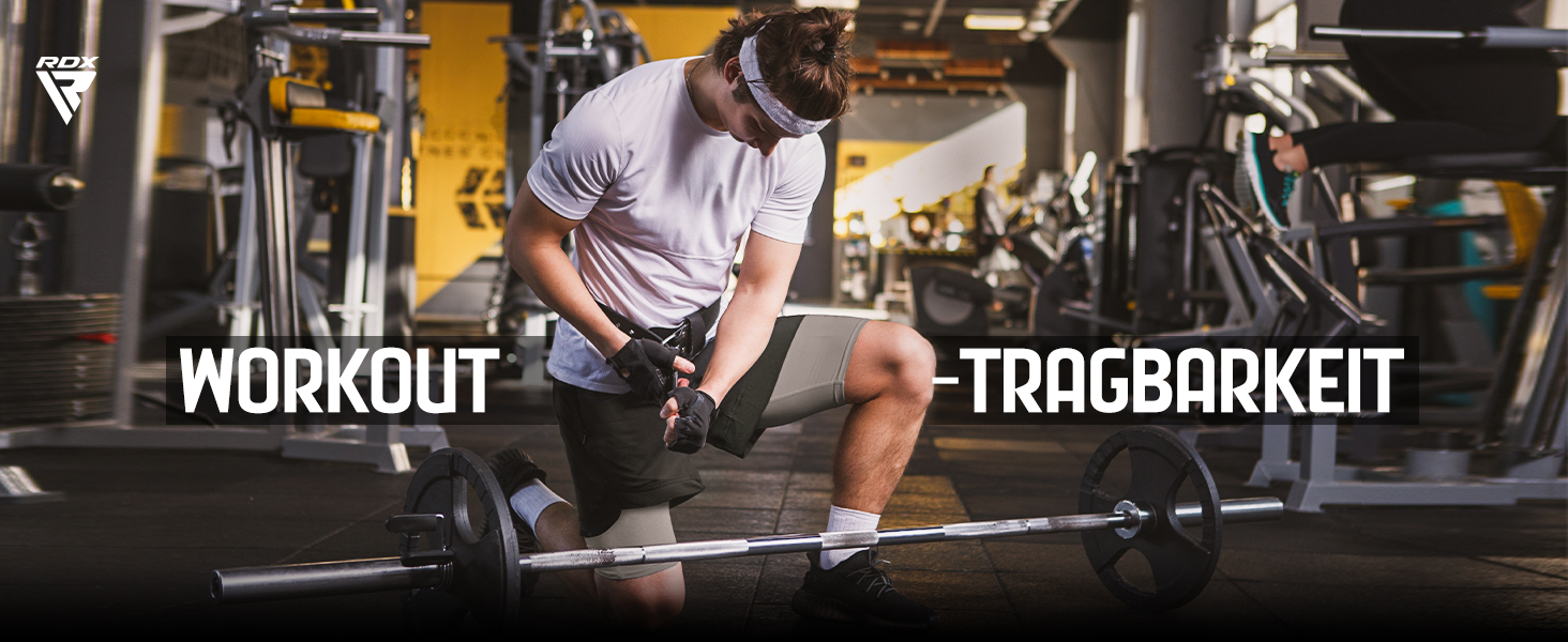 Шорти чоловічі RDX 2-в-1 для бігу та тренувань, компресійні, з кишенями на блискавках (Сірий, XL)