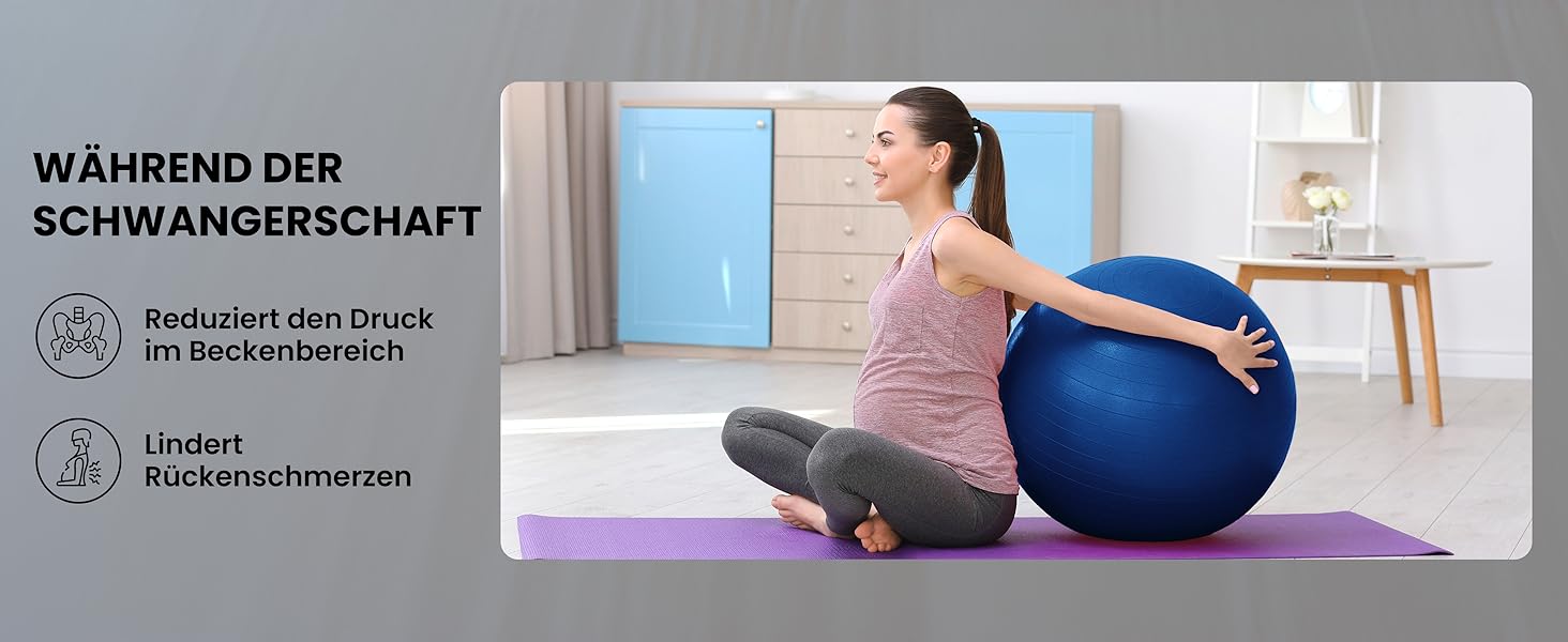 Фітбол Unycos 55/65/75 см для фітнесу, йоги, балансу та корекції. З насосом, BPA-Free, антивибуховий. #10 Зелений (55 см, #07 Темно-синій)