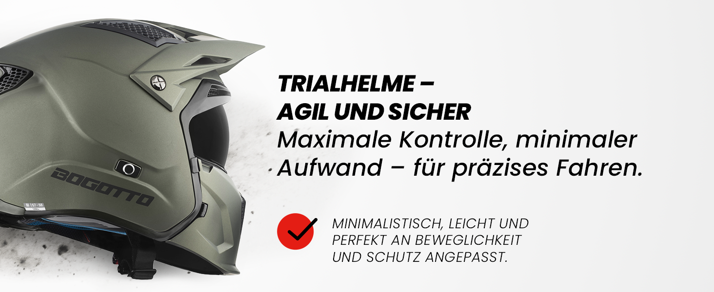 Шолом мотоциклетний Bogotto FG-102 Safari, склопластик, ендуро, чорний/сірий/жовтий, XL