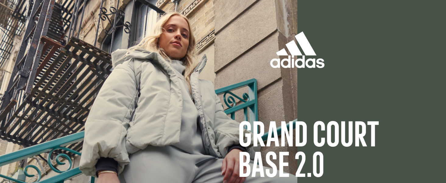 Кросівки Adidas Grand Court 2.0 жіночі, білі з бежевим, 39 1/3 EU