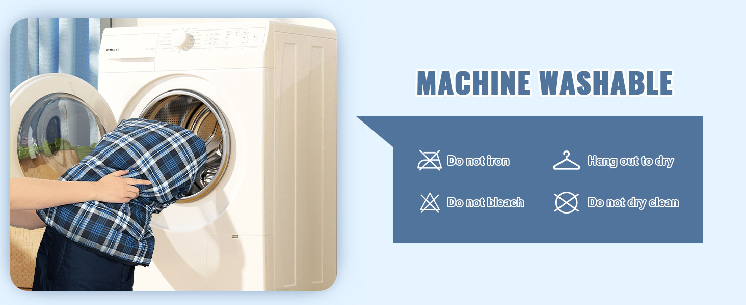 Спальний мішок для двох дорослих, 220x150 см, фланель, Navy, водонепроникний, для кемпінгу та подорожей