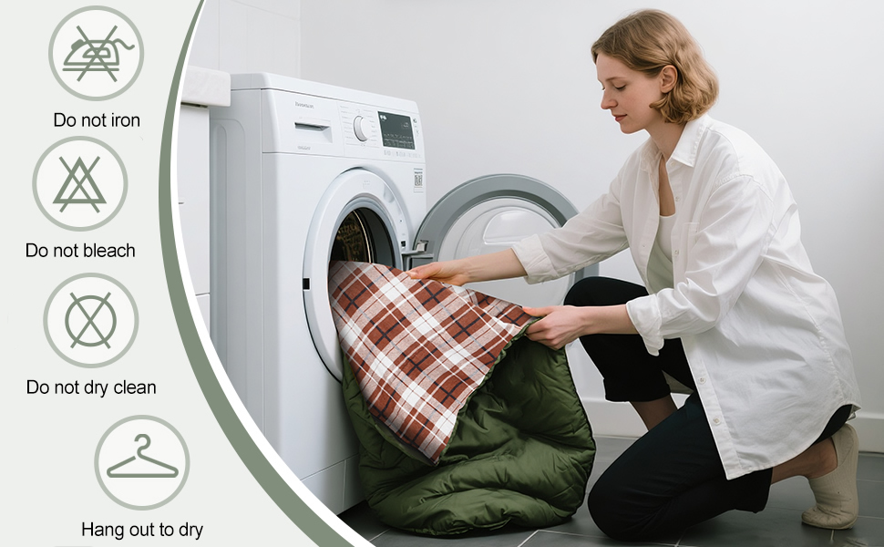 Спальний мішок Baumwoll-Flanell для дорослих, 100% бавовна, для кемпінгу, трекінгу, подорожей з рюкзаком, легкий, 3-4 сезони (зелений/коричневий)