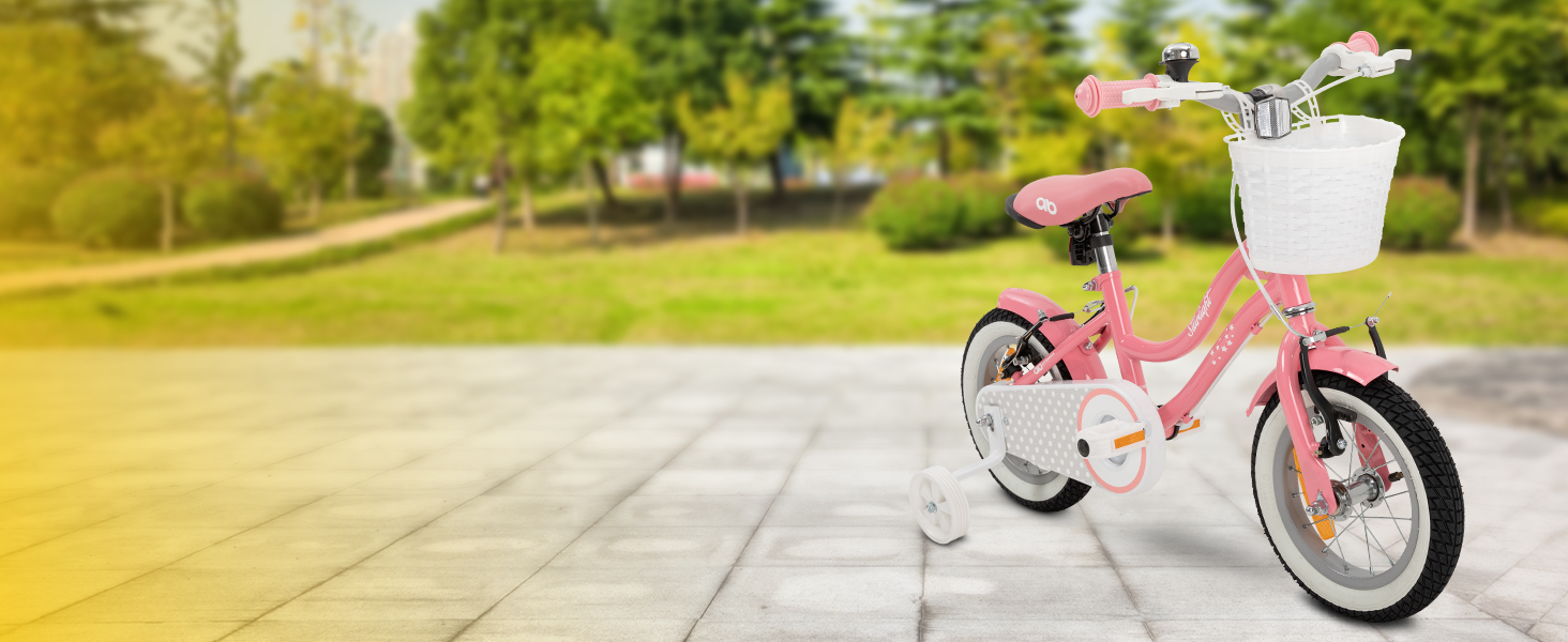 Дитяче велосипед Actionbikes Starlight 12/16/20 дюймів - V-Brake гальма, захистники, для дітей 2-9 років