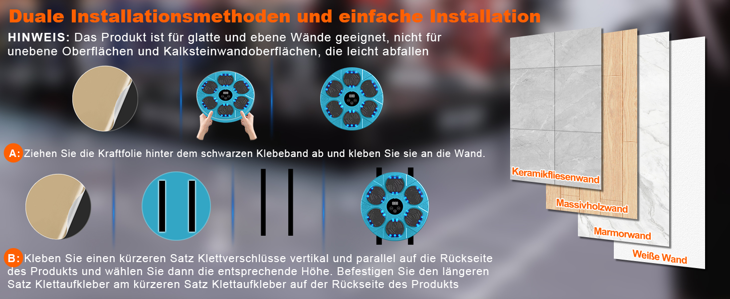 Музична боксерська машина Swetfela з Bluetooth, 9 режимів швидкості, LED-підсвічування, для дорослих та дітей, знімати стрес