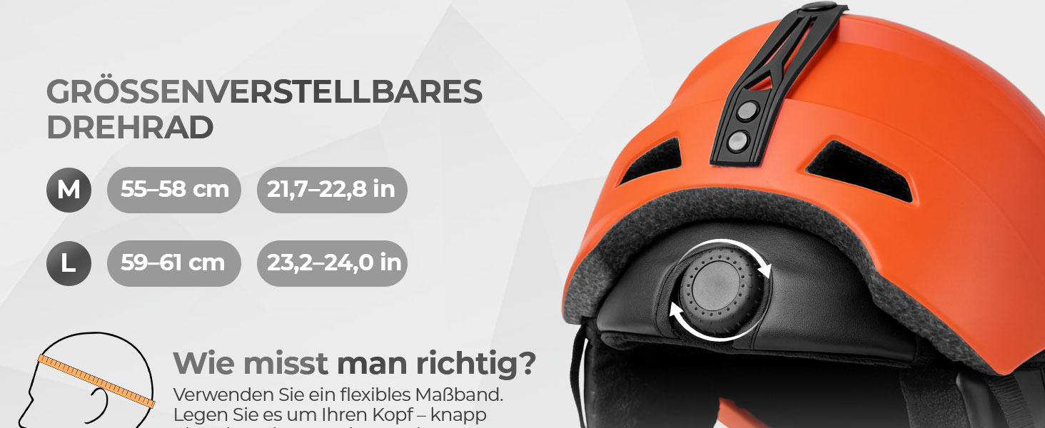 Шолом гірськолижний чоловічий, сірий, з вентиляцією, полікарбонат, захист від ударів, унісекс, розмір L