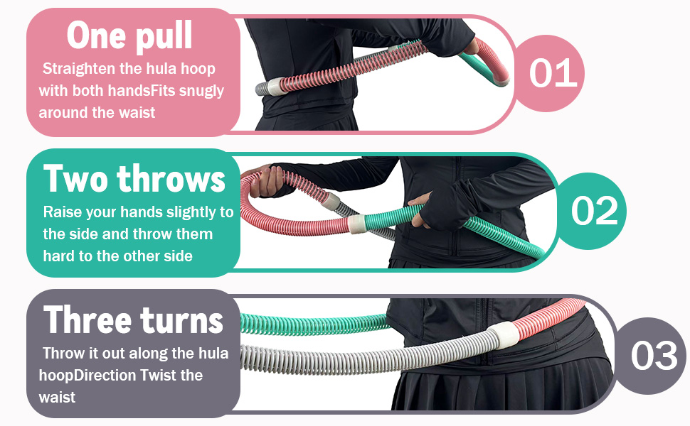 Hula Hoop для дорослих 1.2 кг, обтяжений фітнес-обруч з розбірною конструкцією. М'який обруч для дому, спортзалу, школи. (Для досвідчених)