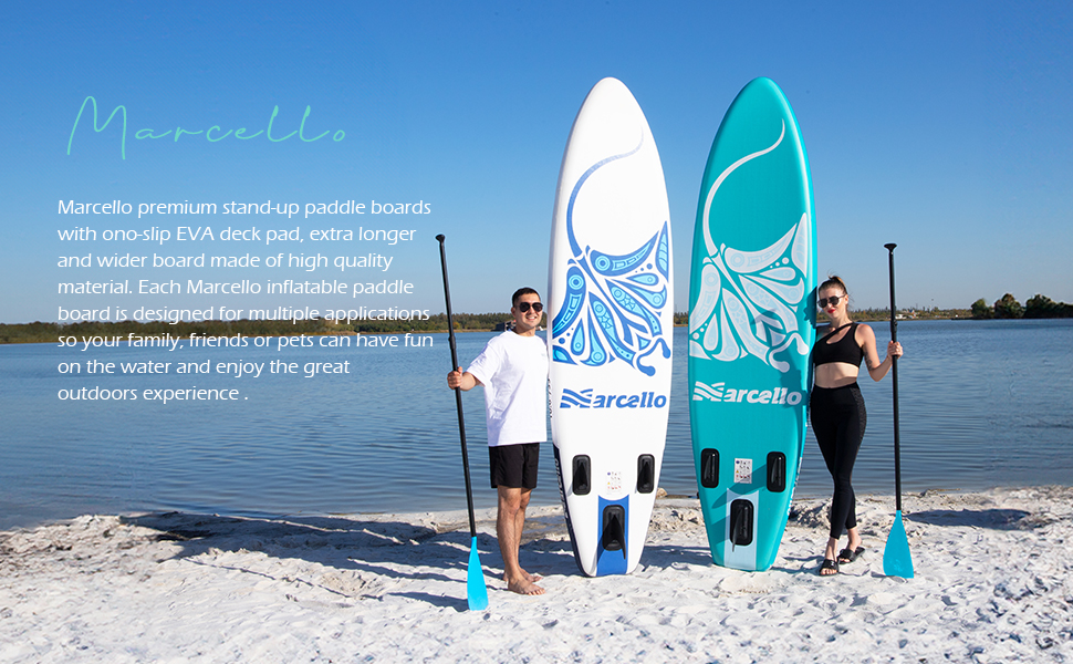 Надувна SUP-дошка 10’6 x 33” x 6” для дорослих з рюкзаком, насосом, нековзким килимком та чохлом для телефону, ультра-легка